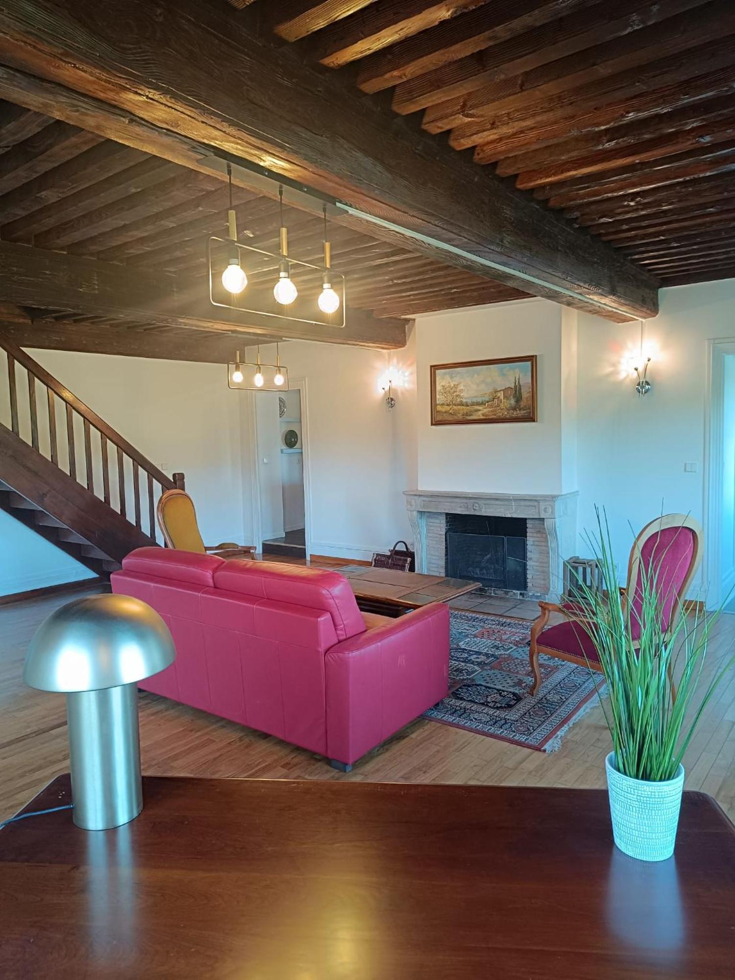 Sejourner Au Chateau De La Roue Grand Appartement Lissieu Exterior photo